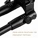 Ohuhu OH-BI Adjustable Handy Spring Return Sniper Hunting Tactical Rifle Bipod, 6