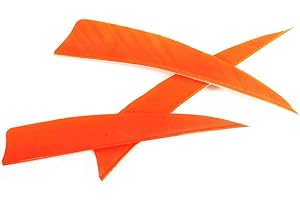 Letszhu Archery Arrows Feather Fletching 4 Inch Real Turkey Vanes for Hunting Target Shooting (25 Pack)