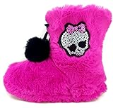 Monster High Girls Boot Slipper With Skull Embellishment (11/12)