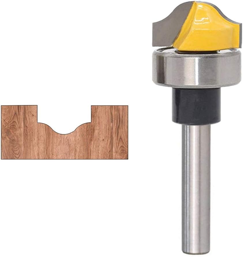 1 4 Inch Shank 3 4 Inch Faux Panel Cabinet Door Groove Forming Woodworking Tool Bestgle Ogee Groove Router Bit Edge Treatment Grooving Bits