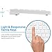 Macally Full Size USB Wired Computer Keyboard with 2-Port USB Hub - Perfect for your Mouse - & 15 Apple Shortcut Keys for for Mac and Windows PC (MKEYXU2),Apple White