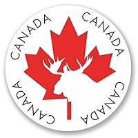 2 x 15cm/150mm Canada Vinyl Sticker Decal Laptop Travel Luggage Car iPad Sign Fun #4338