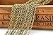 32 Feet Chain for Bracelet Necklace Vintage Antique Bronze /Silver /Gold Plated Twisted Cross Chains-jewelry Making Chain (E)