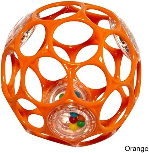 Baby's Oball with Rattle | Orange