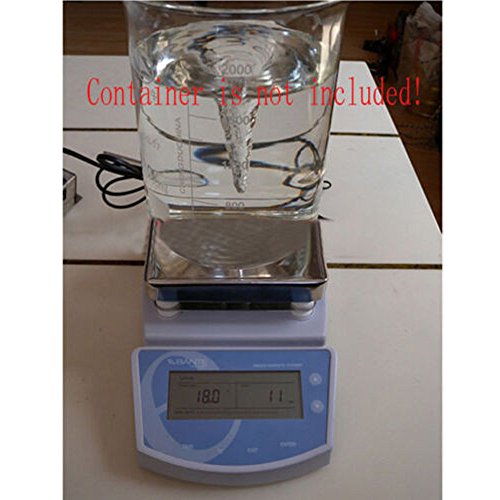 Digital Hot Plate Magnetic Stirrer Mixer Lab Tools 2L 110V 1250RPM