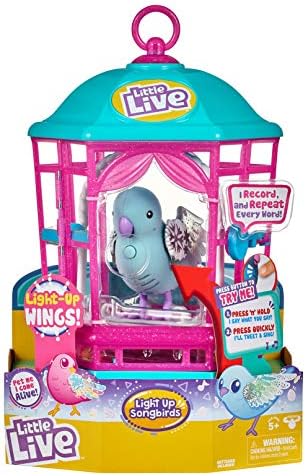 Little Live Pets Bird Cage Snow Gleam