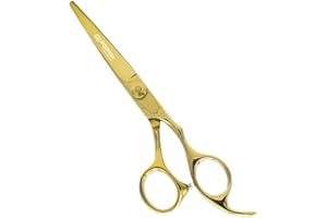 EQUINOX INTERNATIONAL Equinox Professional Razor Edge Series Barber Hair Cutting Scissors - Japanese Stainless Steel Salon Scissors - 6.5” Overall Length - Fine Adjustment Tension Screw - Premium Shears for Hair Cutting