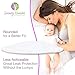 Washable Organic Bamboo 12CM Daytime Nursing Pads 8 pack (4 pair) with Laundry Bag - Natural and Reusable, Ultra Soft, and Super Absorbent for the Ultimate Luxury Breast Pad - By Serenity Bamboo
