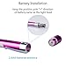 Pen Light with Pupil Gauge LED Medical Pen Lights for Nurses Doctors,2 Pack Medical Penlight for Nursing Students