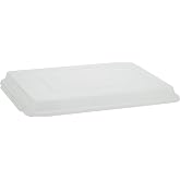 Winco Covers for Aluminum Sheet Pan, 13 by 18-Inch,Clear,Medium | Dishwasher safe, BPA-free, Easy snap, Universal fit, Great for Food Protection, Storage, Serving and Foodservice