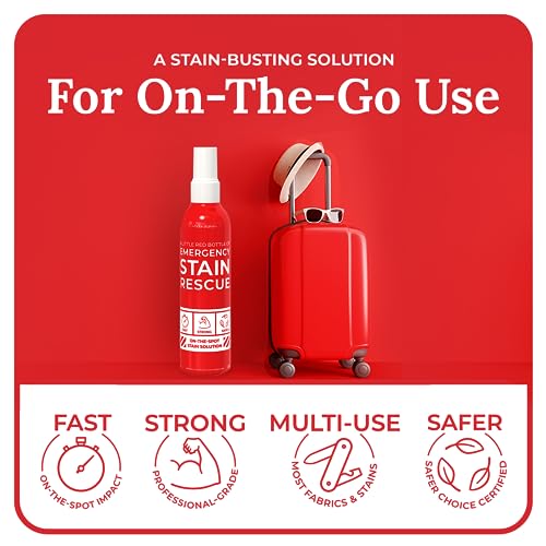 EMERGENCY STAIN Remover Spray 4oz 2 Pack Laundry Stain Remover for