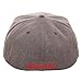 Embroidered Deadpool Logo Flatbill Flex Cap - Baseball Cap/Snapback Grey
