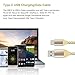 MIVINE 3Pcs 6Ft Braided Type C USB Cable, USB Type C to USB A Charging Cord Data Cable for Samsung Galaxy S8 C9 Pro, MacBook, ChromeBook Pixel, Nexus 6P 5X, LG G5 V20, HTC Bolt 10, MOTO M