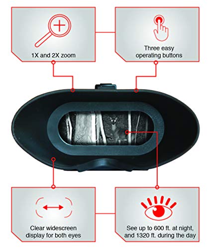 2 X+Vision+Rechargeable+Digital+Vision+Goggles