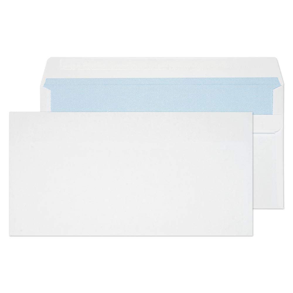 Blake Purely Everyday DL+ 114 x 229 mm 90 gsm Self Seal Wallet Envelopes (15882) White - Pack of 1000 — image 1
