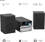 Roxel RCD-230BT Micro CD Player with USB BT FM AUX Remote Control view 4