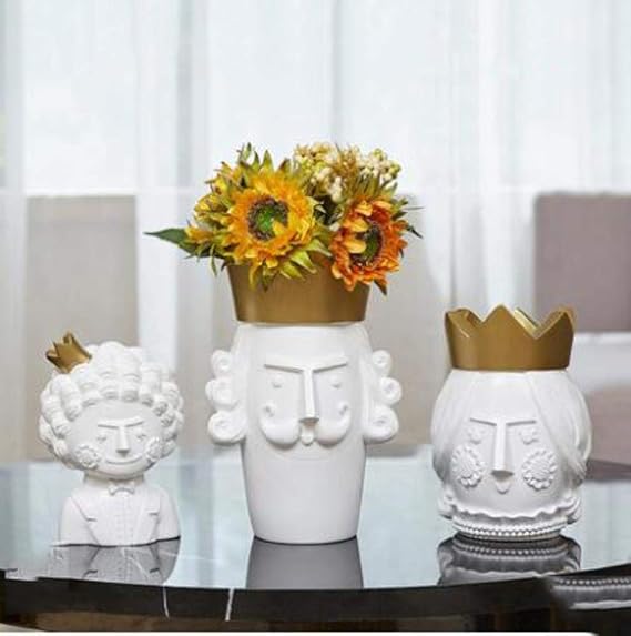 EZQYC-cerámica decoración Cerámica Decoración Regalo Jarrón De Resina