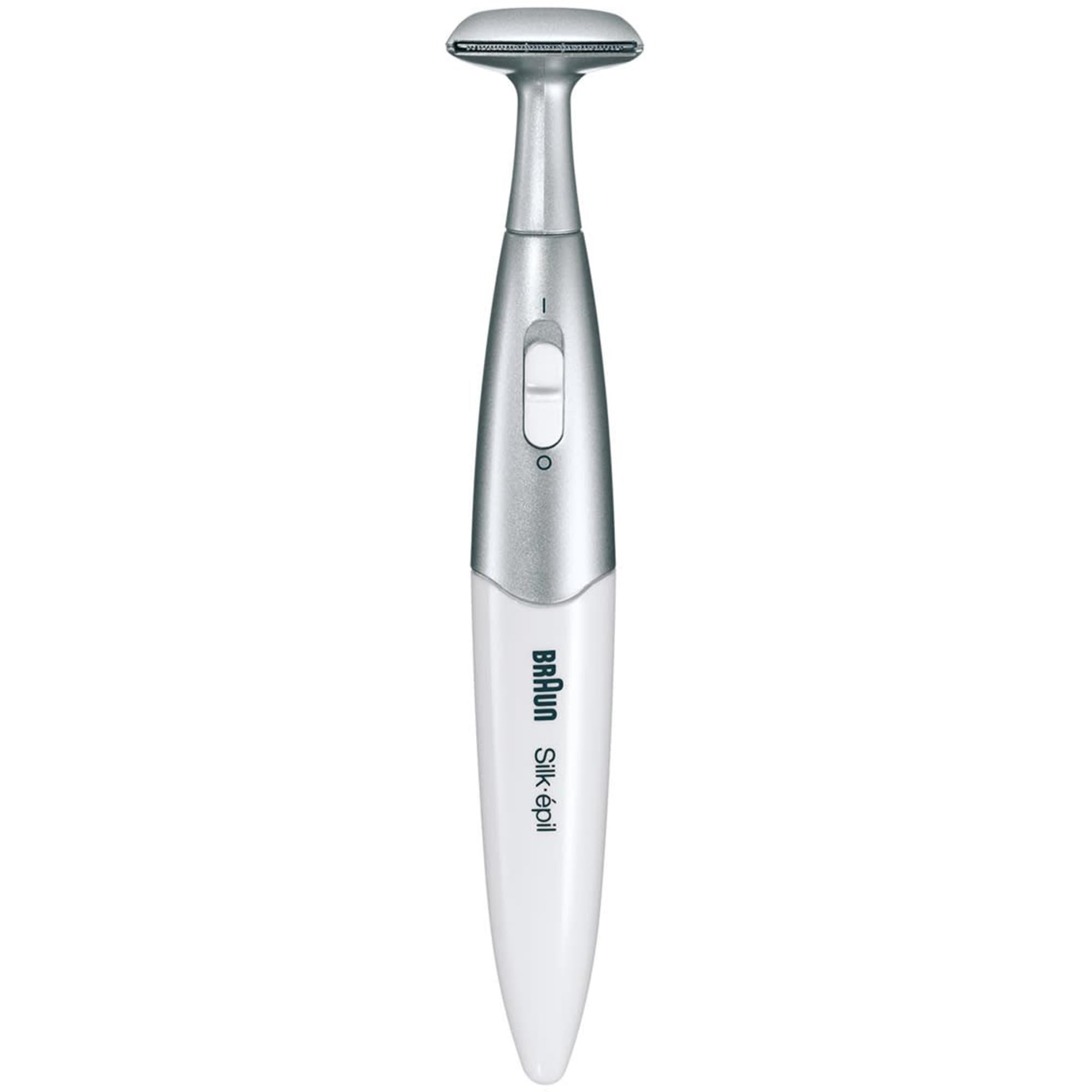 Braun Silk-epil Bikini Styler, 3-in-1 Precision Bikini Trimmer with Precision Head, Bikini Shaping Head & 2 Trimming Combs, FG1100, White