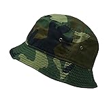 Glory Max Unisex Solid Color 100% Cotton Bucket Hat