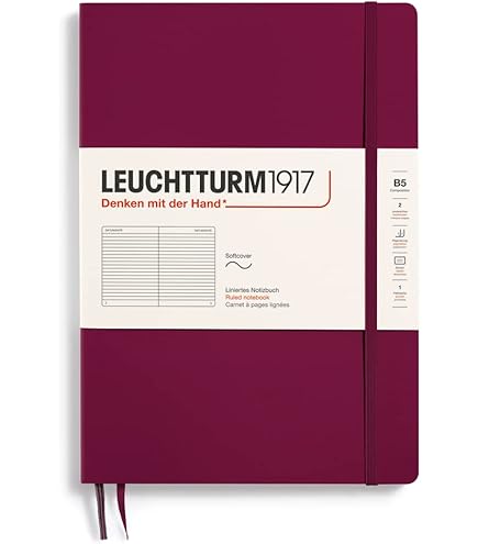 Amazon.com : LEUCHTTURM1917 - Notebook Softcover Paperback B6+