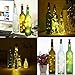 Bottle Cork Lights Battery Powered 20 LED Wine Bottle String Lights - Fits All Bottle and Create Romantic Atmosphere-Also Works As a Night Light or Mood Light(6 Pack)
