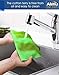 Alimu Microfiber Dish Cloth Rags Super Absorbent Kitchen Cleaning Cloths, Perfect Wash Cloth Rag Towels for Washing Dishes, Kitchen, Bar, Car, Size 10