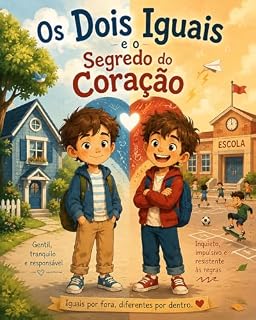 Livro Os Dois Iguais e o Segredo do Coração: Uma história sobre identidade, empatia e amizade