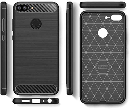 Fashionury 360 Degree Protection Ultra-Slim Rubberized Flexible Hybrid Rugged Armor Back Cover for Honor 9N