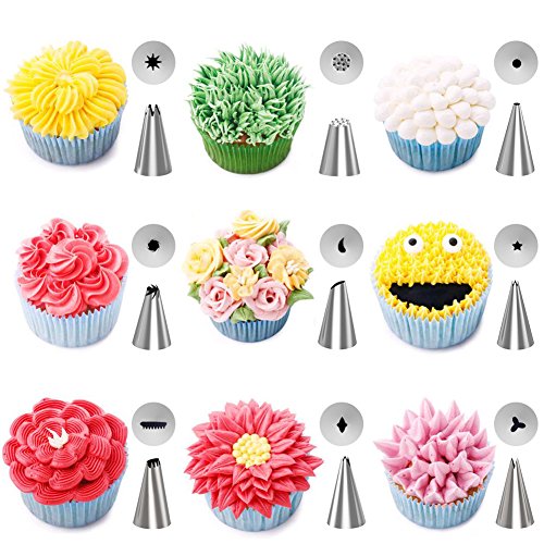 Kootek 42 Piece Cake Decorating Supplies Sets With Icing Tips
