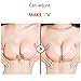 WYYKing Strapless Invisible Self Adhesive Silicone Backless Push-up Bra(C)
