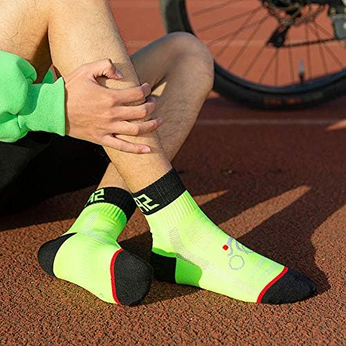 Pair of ankle socks for biking, anti-moisture wicking fabric, priced at $17.95.