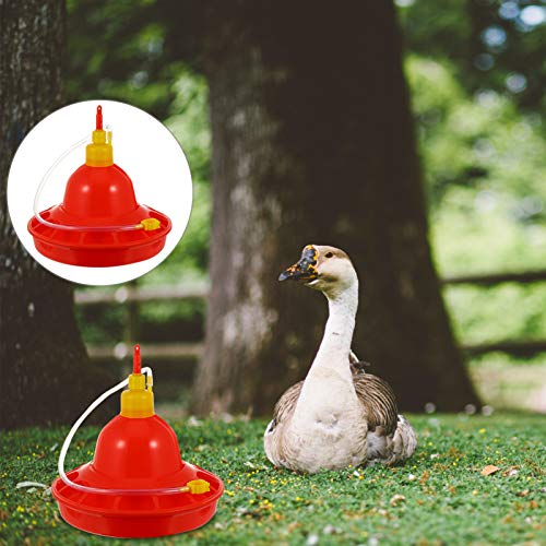 balacoo Automatische Hühnertränke Kunststoff Geflügel Wasser Feeder Kreative Hühnerente Automatische Trinkbehälter – Bild 8
