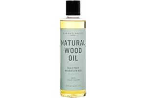 Caron & Doucet - Natural Wood Conditioning Oil - 100% Plant Based Wood Conditioning and Polishing Oil - Orange Scented - Suit