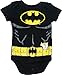 WARNER BROS DC Comics Justice League Batman Infant Baby Boys 5 Pack Bodysuits Heroes Assorted 6-9 Months