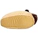 Funziez! Animal Slippers - Plush Pug Dog Slippers (Light Brown, X-Large)