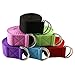 Fit Spirit Set of 2 Fitness Exercise Yoga Straps 6ft, 8ft, 10ft - Pick Your Color and Size