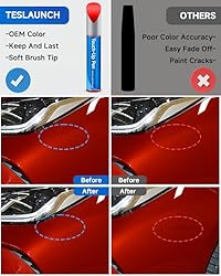 3T3 Ruby Flare Pearl Touch Up Paint Compatible with