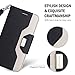 ProCase LG G6 Wallet Case, Folio Fold Card Case with Credit Card Slots Wristlet Flip Cover Kickstand Case for LG G6 2017 -Black