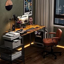 Coleshome Computer Desk 39", Modern Simple Style