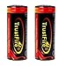 Trustfire 2pcs 26650 3.7v 5000mAh Rechargeable Li-ion Battery with PCB Protected Board