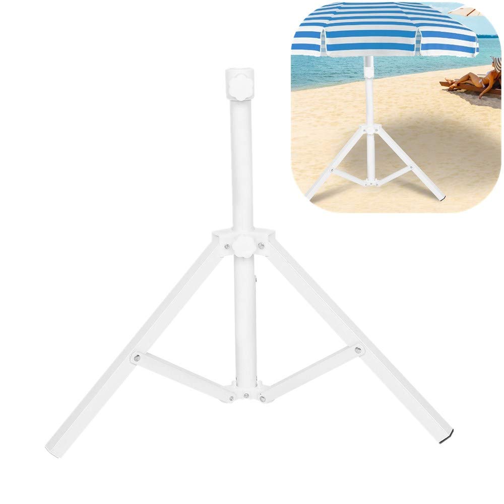 Umbrella Base Portable, Parasol Base, Foldable Beach Umbrella Stand Holder, Adjustable Portable Sun Umbrella Stand Support Base