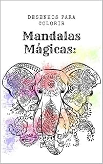 Livro Mandalas Mágicas: Desenhos Intrincados para Colorir