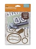Cuttlebug Cricut Cuttlebug Labels and Such 10-Piece Cut and Emboss Die Set