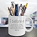 I Before E - Funny Grammar Mug 11oz - Great Gift for Teacher