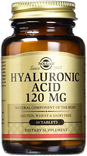 Solgar Hyaluronic Acid Tablets, 120 mg, 30 Count
