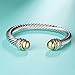 UNY Fashion Jewelry Brand Cable Wire Retro Antique Bangle Elegant Beautiful Valentine