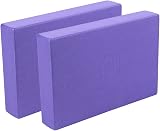 Yoga-Mad EVA Yoga Block Set of 2 30x20x5 cm High Density Non Slip