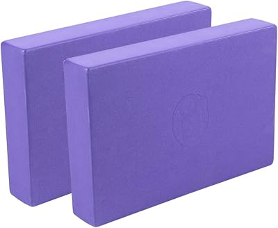 Yoga-Mad EVA Yoga Block Set of 2 30x20x5 cm High Density Non Slip
