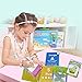 zoordo Water Painting Graffiti Book Card 26pcs Early Education Cognitive Cards Colouring Doodle Board 2 Magic Drawing Pens Games Toy for Toddlers Kids Baby – Number, Shapes and Colors