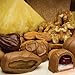 Philadelphia Candies Milk Chocolate Covered Glacé Fruits (Apricots, Cherries, Dates, Pineapple) and Nuts Assortment